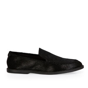 LOAFER MOCASSIM DE COURO PRETO PONY