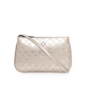 BOLSA TIRACOLO CINZA PEWTER MONOGRAMA PIETRA