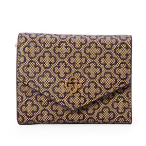 CARTEIRA CARAMELO MONOGRAMA