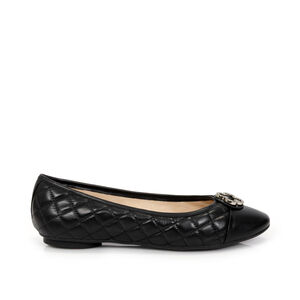 LOAFER BICO QUADRADO PRETO VERNIZ DE COURO