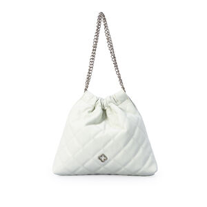 BOLSA INFANTIL BRANCA DUNA MATELASS&Ecirc; HOBO