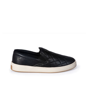 TÊNIS FEMININO SLIP ON PRETO MATELASSÊ