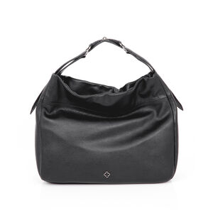 BOLSA CAPODARTE COURO PRETA HOBO