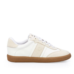 T&Ecirc;NIS COURO NOBUCK BRANCO DUNA AMARRA&Ccedil;&Atilde;O FEMININO