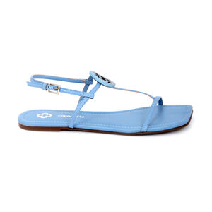 SANDÁLIA RASTEIRA AZUL COURO