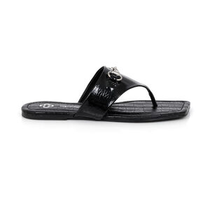 CHINELO RASTEIRO SOFT GLOSSY PRETO