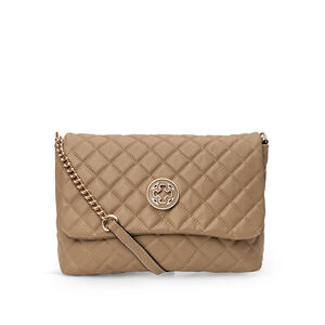 BOLSA VERDE ALBERO DE COURO MATELASSÊ SHOULDER BAG