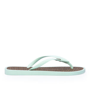 CHINELO DE DEDO MONOGRAMA VERDE MATCHA