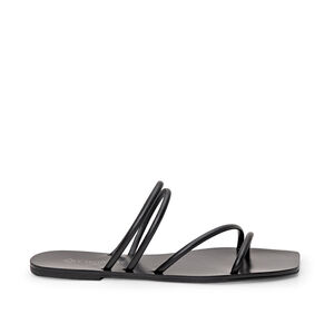 CHINELO RASTEIRO PRETO BICO QUADRADO