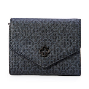 CARTEIRA PRETA MONOGRAMA