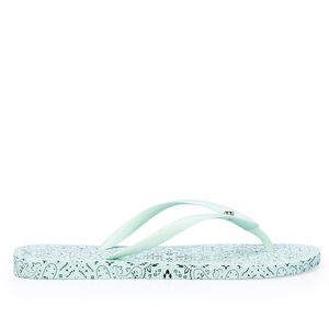 CHINELO DE DEDO ESTAMPA PAISLEY VERDE MATCHA
