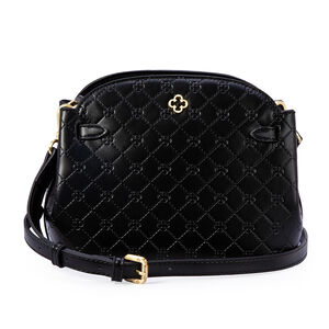 BOLSA SHOULDER BAG PRETA MONOGRAMA