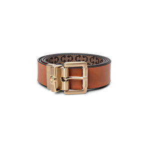 CINTO FEMININO CARAMELO MONOGRAMA