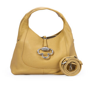 BOLSA TIRACOLO BEGE SAVANA DE COURO