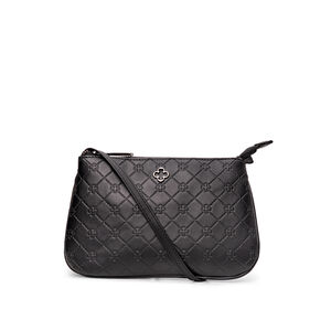 BOLSA SHOULDER BAG PRETA MONOGRAMA TIRACOLO PIETRA