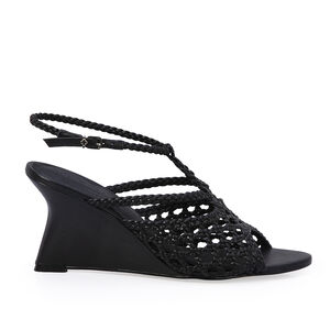 SAND&Aacute;LIA ANABELA COURO PRETA