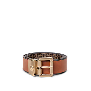 CINTO FEMININO CARAMELO MONOGRAMA