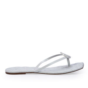 CHINELO RASTEIRO BRANCO COURO