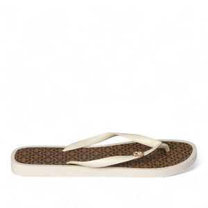 CHINELO DE DEDO BEGE VANILLA MONOGRAMA