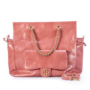 BOLSA HOBO COURO MALVA