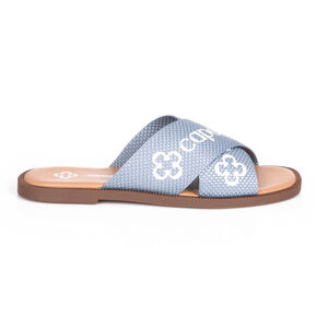 CHINELO AZUL CHIARO TIRAS GORGURÃO