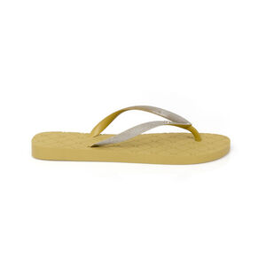 CHINELO DE DEDO AMARELO CITRINO MONOGRAMA