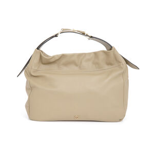 BOLSA DE  COURO VERDE ALBERO HOBO