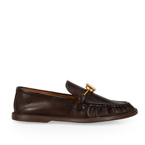 LOAFER MOCASSIM COURO CACAO