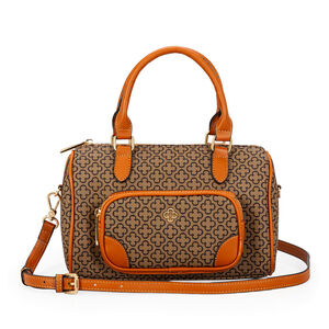 BOLSA PEQUENA EGE/CAMEL MONOGRAMA DOCTOR