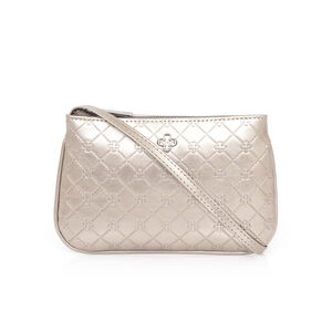 BOLSA TIRACOLO CINZA PEWTER MONOGRAMA PIETRA