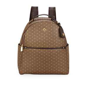 MOCHILA FEMININA MARROM MONOGRAMA