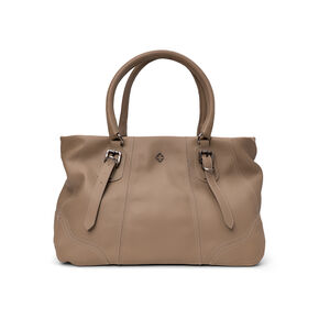 BOLSA GRANDE SHOPPER VERDE ALBERO DE COURO