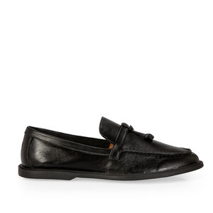 LOAFER MOCASSIM COURO PRETO