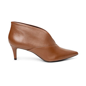 BOTA CANO CURTO CARAMELO DE COURO