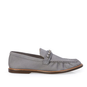 LOAFER COURO NOBUCK CARBONO