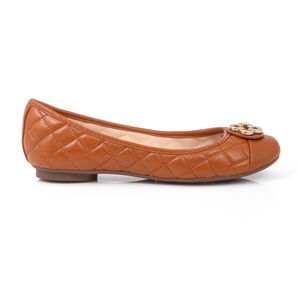 SAPATILHA DE COURO CARAMELO CAMEL CATHERINE