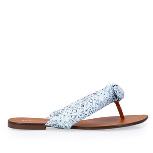 CHINELO RASTEIRO AZUL TURMALINA LISTRAS