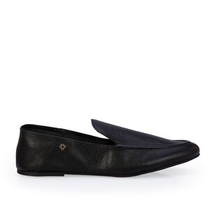 LOAFER PRETO COURO SAVAGE