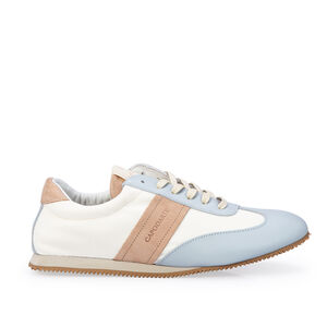 T&Ecirc;NIS AZUL TURMALINA COURO AMARRA&Ccedil;&Atilde;O SNEAKERS