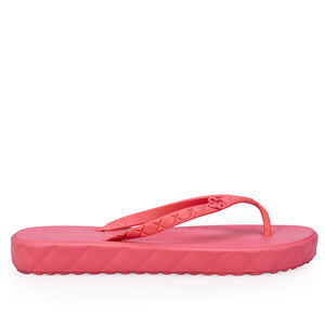 CHINELO DE DEDO PLATAFORMA ROSA PAPAYA MATELASS&Ecirc;