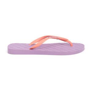 CHINELO DE DEDO FLOWER LILÁS MONOGRAMA