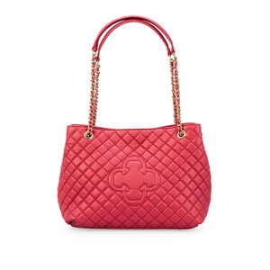 BOLSA CARINA M&Eacute;DIA MAGN&Oacute;LIA DE COURO MATELASS&Ecirc;