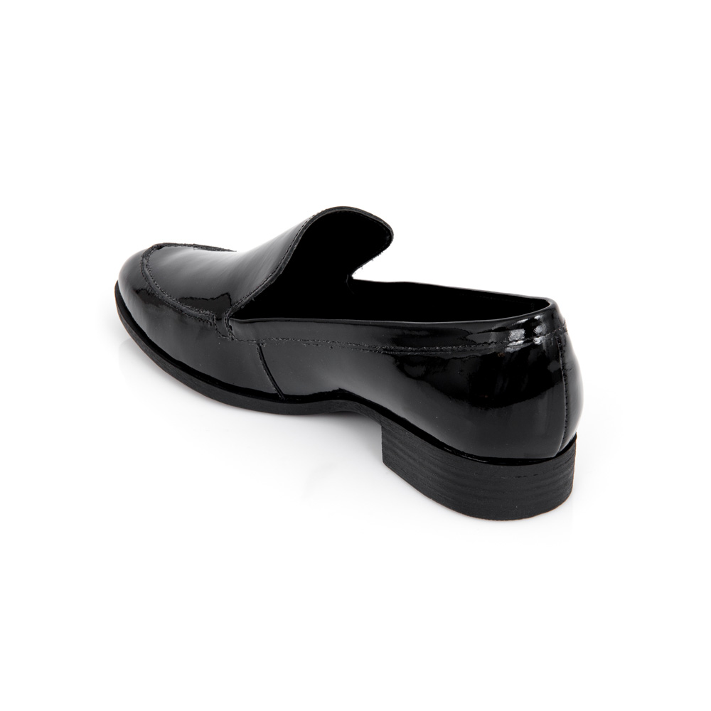 LOAFER MOCASSIM PRETO DE COURO VERNIZ image number 2