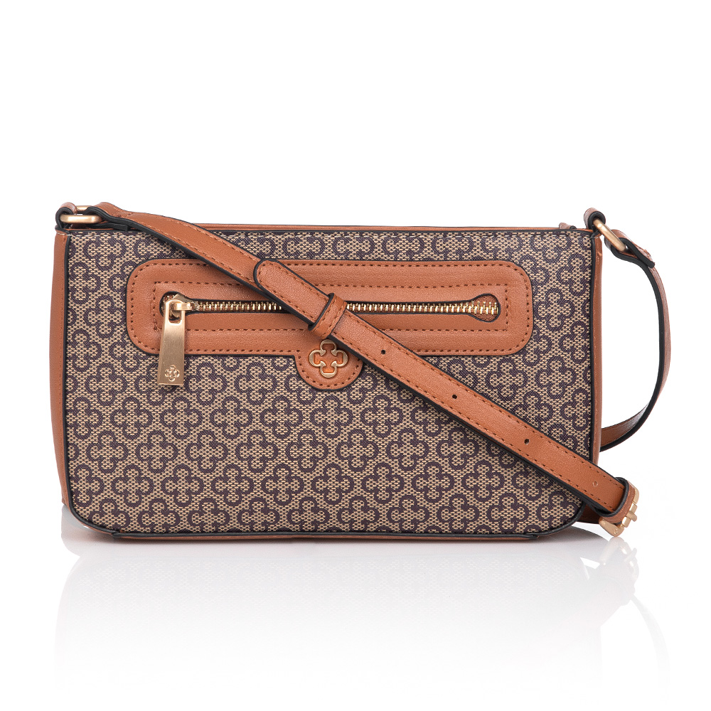 BOLSA CARAMELO MONOGRAMA TIRACOLO image number 0