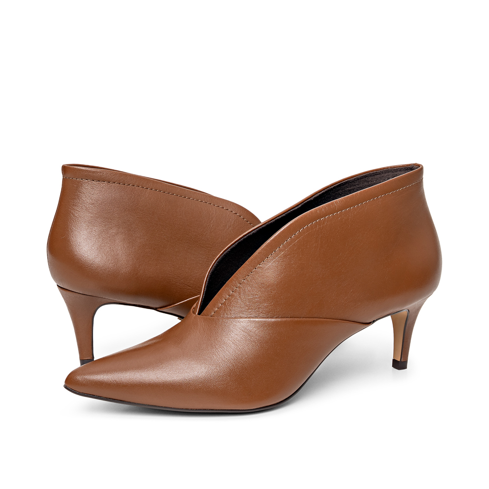 BOTA CANO CURTO CARAMELO DE COURO image number 4