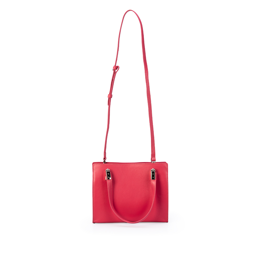 BOLSA TIRACOLO ROSA MAGN&Oacute;LIA DE COURO TOTE image number 1