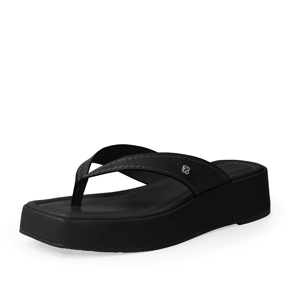 CHINELO DE DEDO PRETO PLATAFORMA image number 0