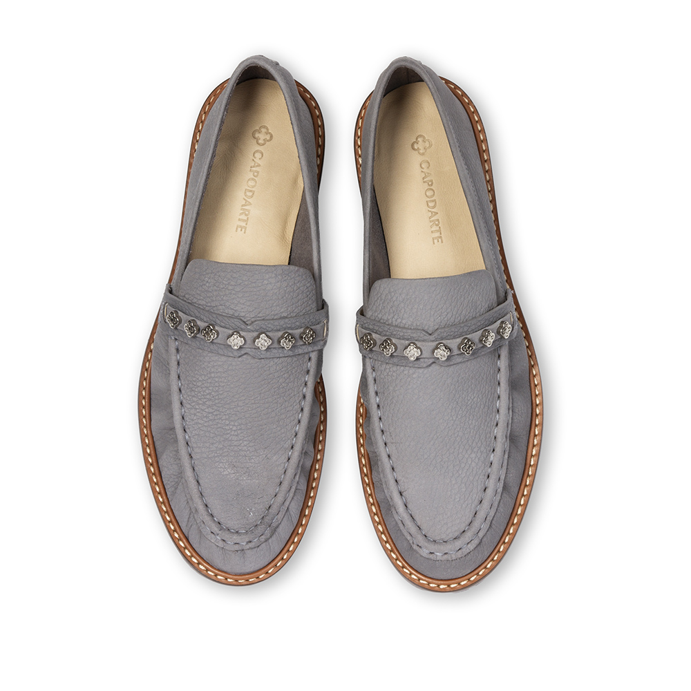 LOAFER COURO NOBUCK CARBONO image number 4
