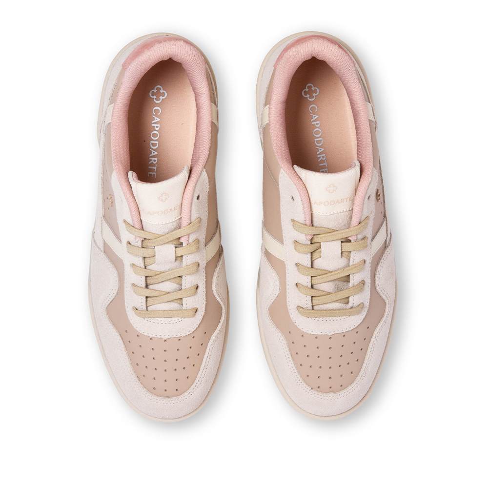 T&Ecirc;NIS FEMININO AMARRA&Ccedil;&Atilde;O NUDE SEDA DE COURO image number 4