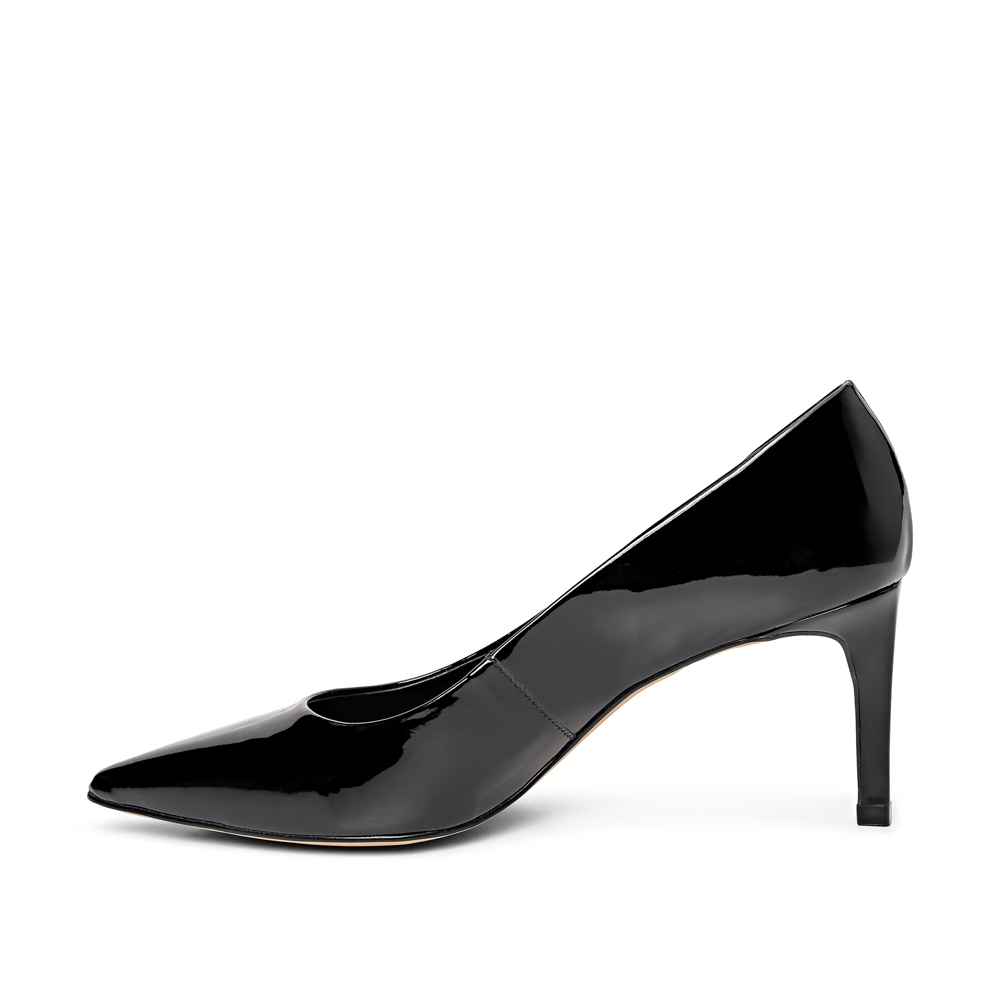 SCARPIN SALTO ALTO PRETO VERNIZ image number 2